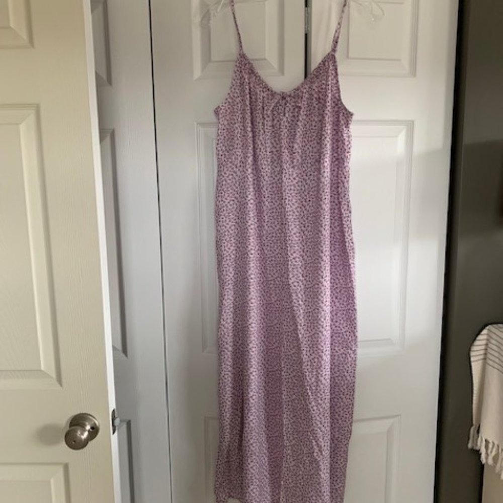 Old Navy Purple Midi Summer Dress